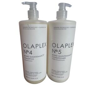Olaplex No 4 Shampoo and No 5 Conditioner Set Bond Maintenance 1000ml 33.8oz Duo